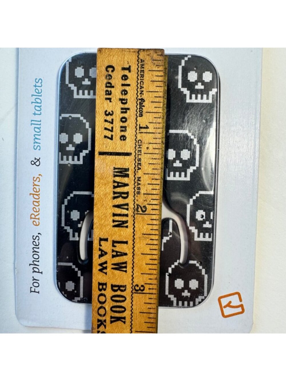 Flexistand Skull Slim Phone Stand Universal Portable Phone Holder Hands-free New - Picture 3 of 8